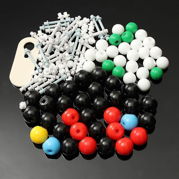 Organisk kemi vetenskaplig atom molekyl modeller undervisning set verktyg kit