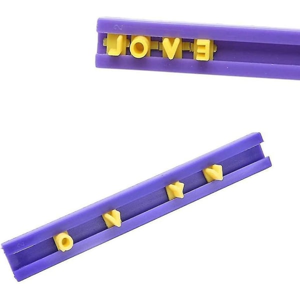 1 set kakstämplar, DIY-bakningskakform, nummeralfabetsstämplar