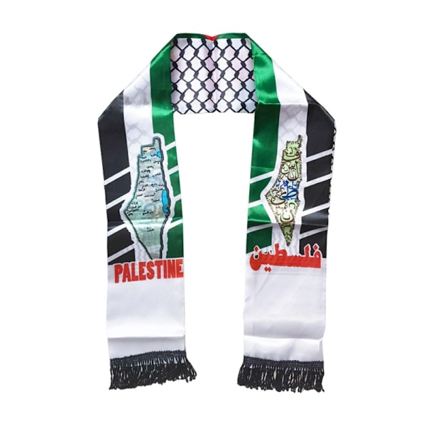 Flaggskjerf Trykk Sateng Flaggskjerf 5