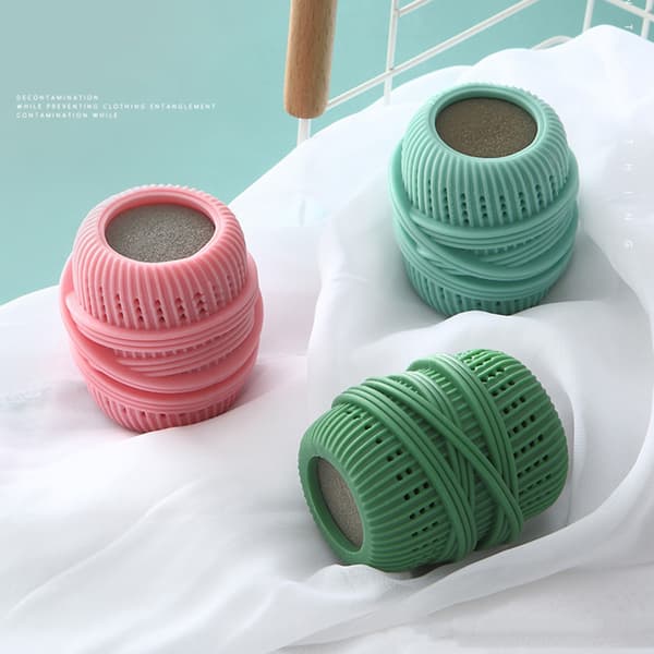 Fabric Softener Ball Dispenser Reusable Soft Clothes Washing Balls for Washing Machine