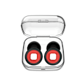 Noise-cancelling earplugs Black+Red Black+Red