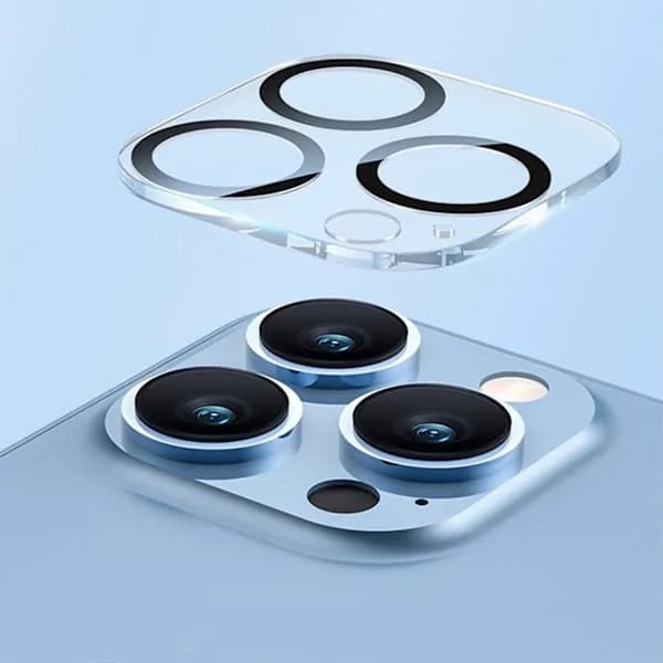 3-pack skärmskydd i härdat glas för iPhone 15 Pro Max