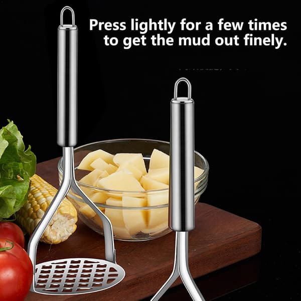 Potato Masher for Minced Meat, Meat Grinder | Manual Juicer for Avocado Eggs | Creative Press and Mashed Kitchen Gadget