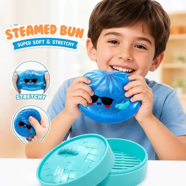 Den originale YMstery Dumpling Shark Edition | Viral Squishy Fidget Legetøj Blind Box