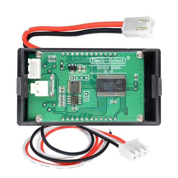 DC 100 10A 1000W Digital Voltmeter Ampeter Spänningsmätare Svart