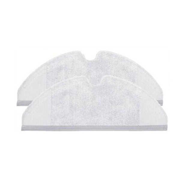 2 st Moppdukar Kompatibla med Xiaomi Roborock S5, S50, S51, S55, S6 Grey