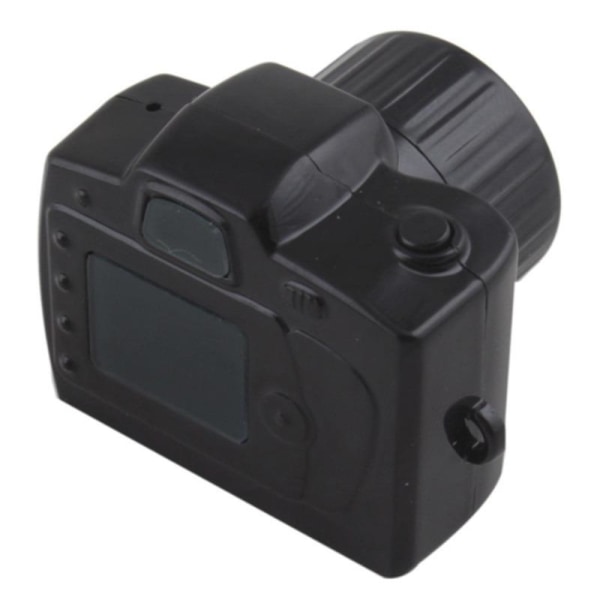Y2000 minikamera kannettava digitaalikamera videokamera 1080p Black