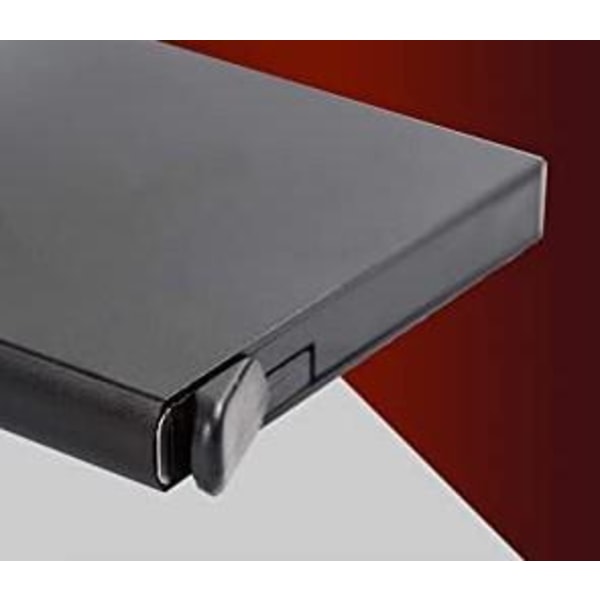 Alumiininen luottokorttilompakko RFID-suojauksella Black one size