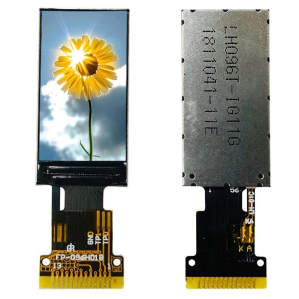Sininen OLED-näyttö/näyttömoduuli 0,96" SSD1306 4 nastaa 128X64 Black