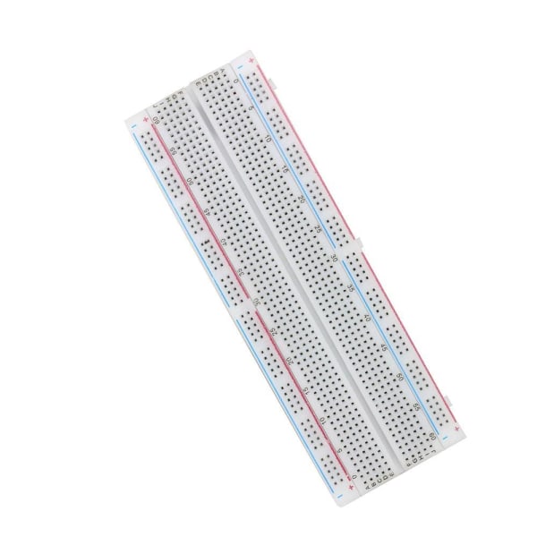 Breadboard / Connection deck 830 Points Arduino / Raspberry Pi White