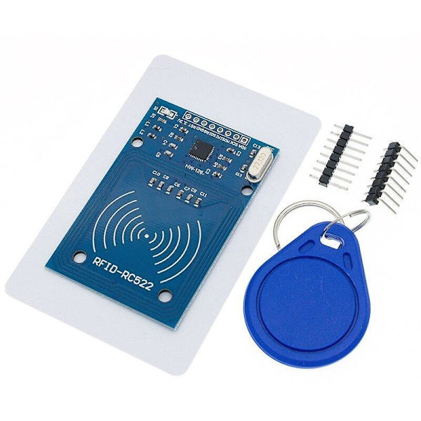 RF Kortläsare Modul MFRC-522 RC522 RFID RF IC Kit Blå