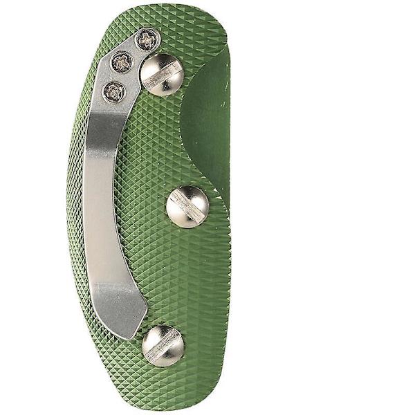 Kompakti alumiininen avaimenperä/kotelo Green one size