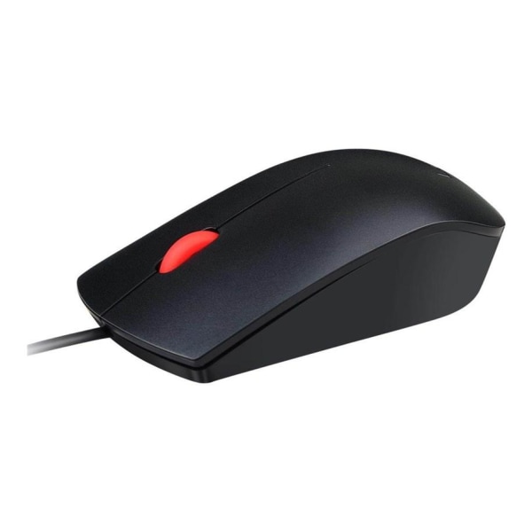 Lenovo Essential optisk mus med 3 knapper højre/venstre Black