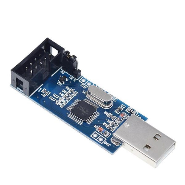 USBASP USBISP AVR Programmer USB ISP USB ASP ATMEGA8 ATMEGA128 Blå