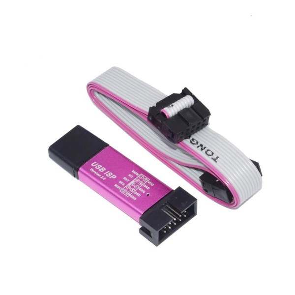 USB ISP USBASP ASP Programmer 51 ATMEL AVR + Kabel Purple