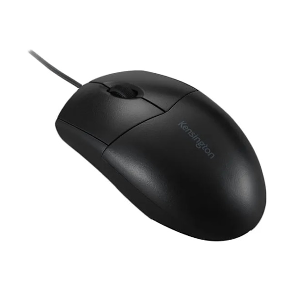 Kensington Pro Fit Tvättbar Datormus för Höger eller Vänsterhänta Black
