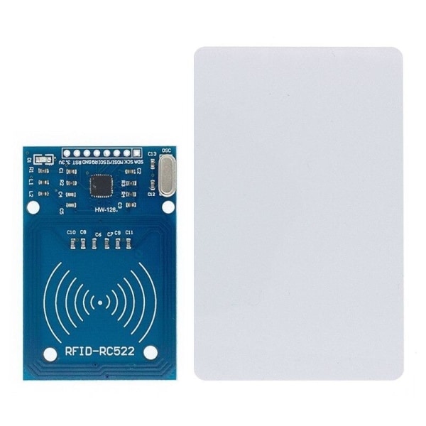 RF-kortinlukijamoduuli MFRC-522 RC522 RFID RF IC Kit Blue