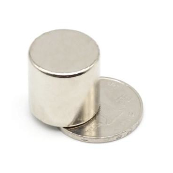 2 st 20 x 20 mm Neodymium Magneter NdFe Silver