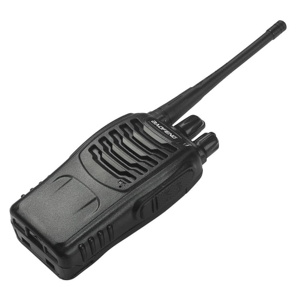 Baofeng BF-888S UHF kaksisuuntainen radio / radiopuhelin sisäänrakennettu LED Black