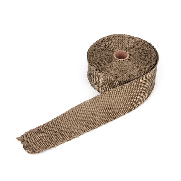 Bil Høj Varmeisolering Glasfiber Bil Udstødningsrør Wrap Tape Auto Tilbehør 10m