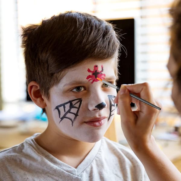 Ansigtsmalingssæt, makeup-palette til børn, velegnet til musikfestivaler, fester, halloween, rollespil