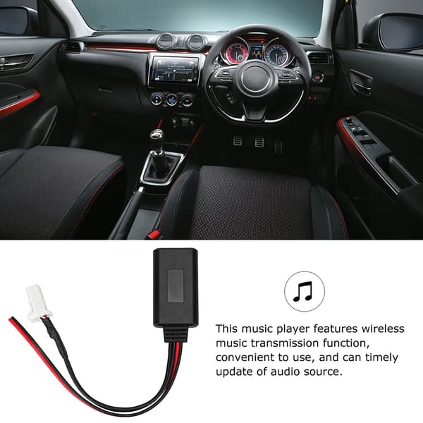 Bluetooth 5.0 Lydkabel Trådløs Stereo Musikmottager Hjemmebil Adapter Passer til Suzuki