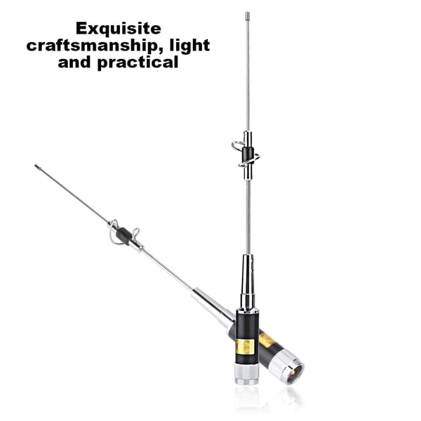 Højkvalitets UHF-stik CR-77 144/430MHz Mobilradioantenne