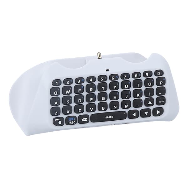 Spilcontroller Eksternt Tastatur Mini Trådløst Tastatur med Højttaler til Playstation 5 Controller