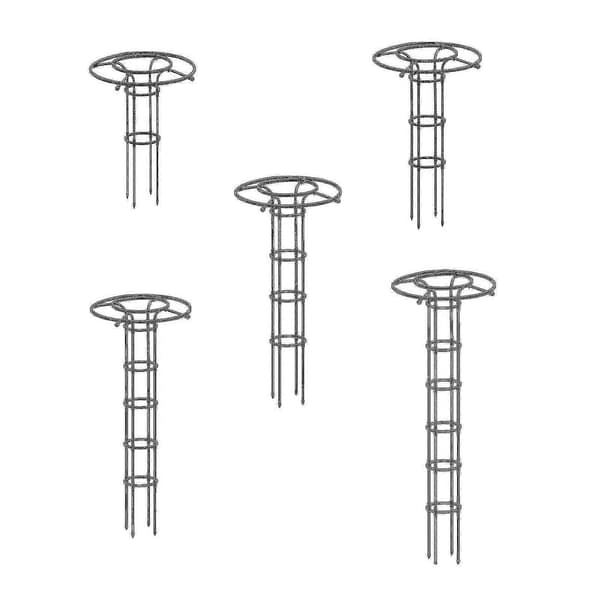 Puutarhatrellit kiipeilykasveille ja kukille, metallitrellit ulkokäyttöön 120cm