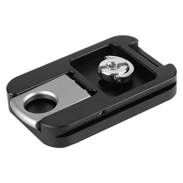 QR-60 Quick Release Plate 1/4\" Skruemontering med Remspænde til Arca Swiss Kuglehoved Stativ