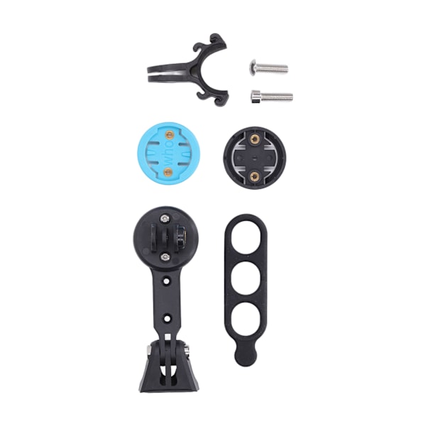 Cykelcomputerfäste Fram, Utökad Styrfäste för Garmin, Wahoo, Bryton