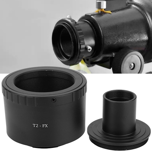 T2-FX Metalladapterring för 23,2 mm T-fäste Mikroskop till för Fuji FX-fäste Kamera