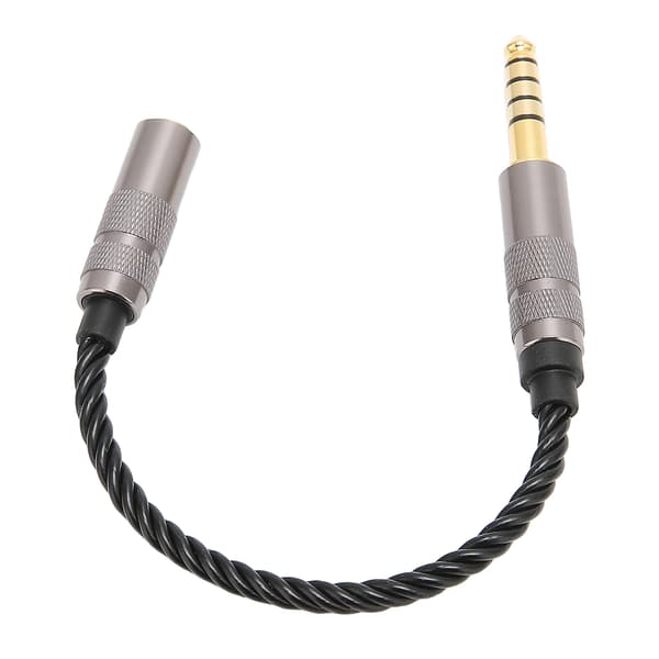 Hovedtelefonadapterkabel Forgyldt 4,4 MM Balanceret Han til 3,5 MM Stereo Hun Adapterkabel