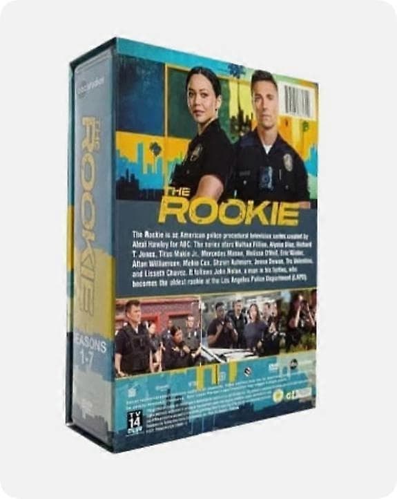 【03】The Rookie: Den komplette serie, sæson 1-7 (DVD, 25-disc sæt)