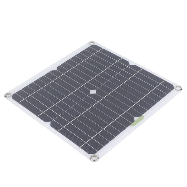 200W Bil Solpanel Oplader Kit Bærbar Universal Telefon MP3 Opladning til Køretøj RV Yacht