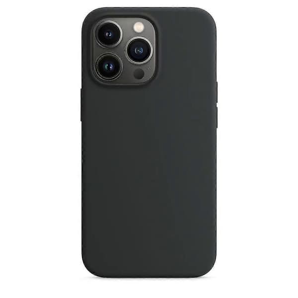 silikonfodral kompatibelt med iphone 13 pro max Black iPhone 13 Pro Max