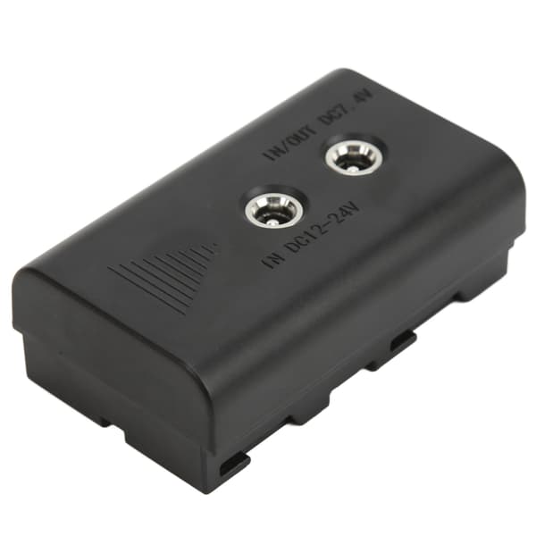 NPF550-valeparistolähdön 7,4V/3A Sony NPF550 NPF570 NPF970 LED-valomonitoriin