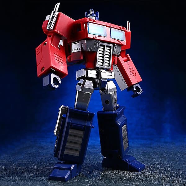 【03】12cm Deformerbar Bil Transformation GT-05 Optimus Prime Modell Barnleksak Presenter