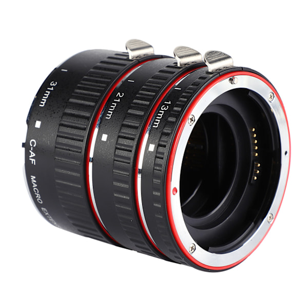 Auto Fokuserande Makro Förlängningslinser Adapterringar Set för Canon EF S Objektiv