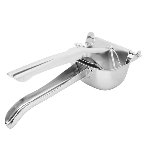 【03】Stainless Steel Manual Juicer, Ergonomic Comfortable Handle, High Efficiency, Pulp Separation, Labor-Saving Citrus Juicer for