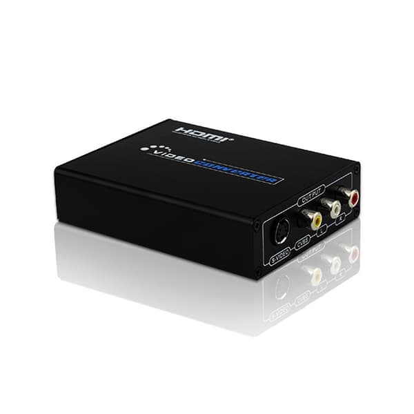 AV- og S-video til HDMI-konverter