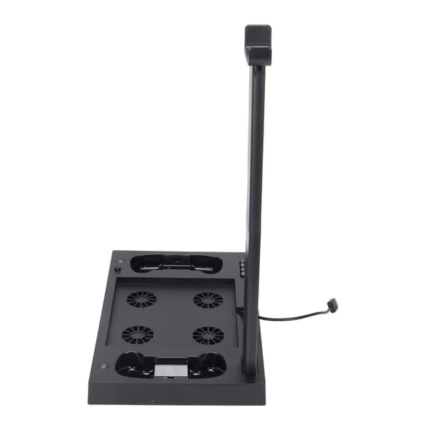 Til Xbox Series X-konsol kølestativ Multifunktionel køleventilatorbase med headsetbeslag batteriadapter