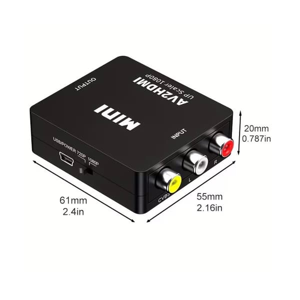 RCA-HDMI-sovitin, AV-HDMI-muunnin