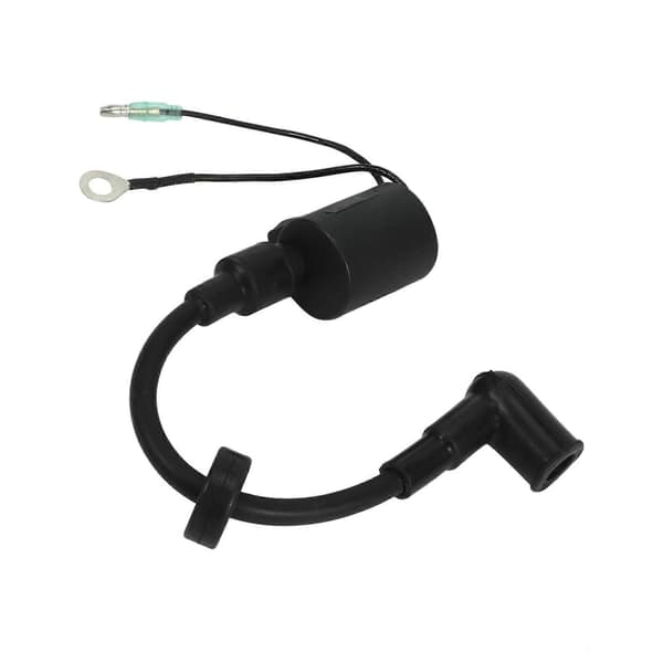 2X Tændspole til Yamaha 61N-85570-00, Tændspoleenhed til Hidea 2-takts 30HK bådmotor Musta