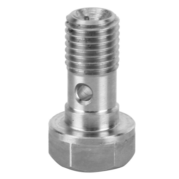 Turbo Oliefødebegrænser M10x1.25 Rustfrit stål Begrænset fitting Passer til Mitsubishi TD02 TD03 TD04