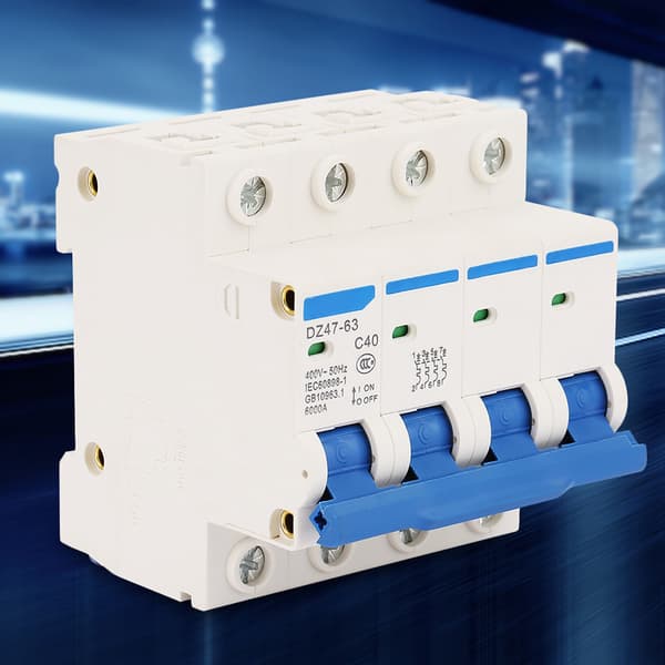 DZ47‑63 4P 40A 400V 50Hz Miniatyrbrytare