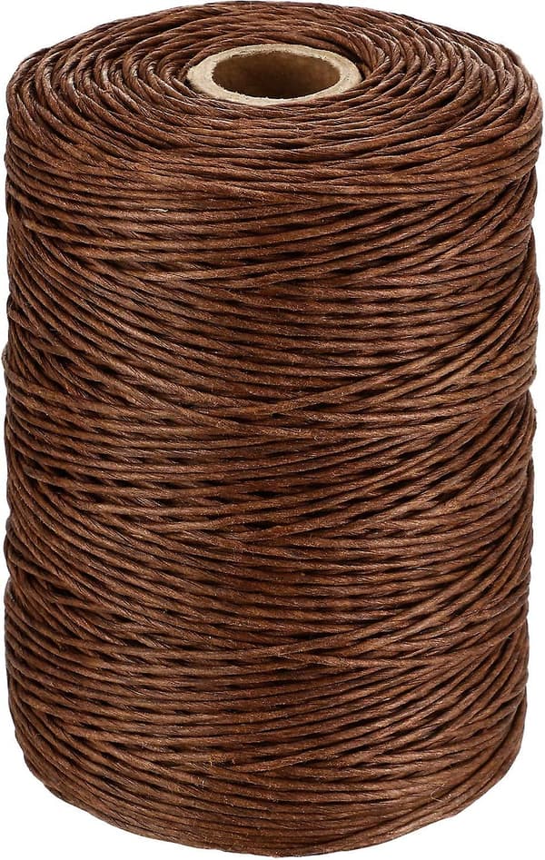 【03】Floral Wire Vine Wire Binding Wire Rustic Wire for Flower Bouquets (Brown, 205 Meters)