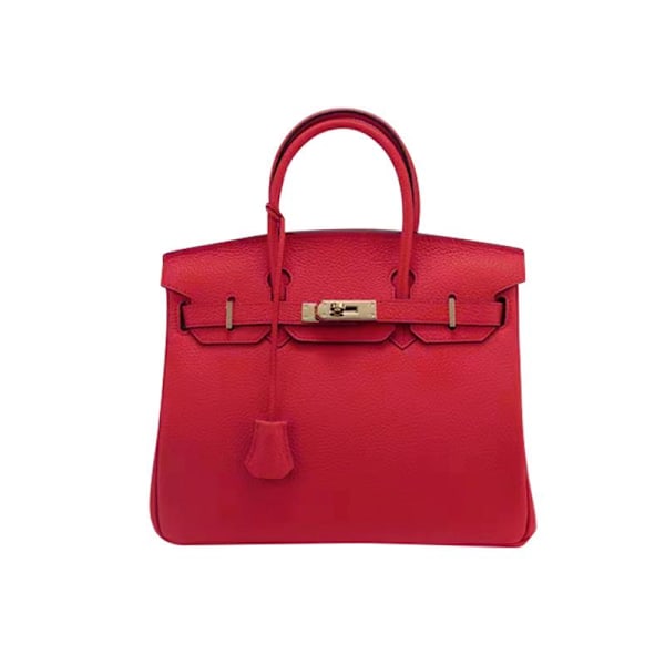 Elegant Platin Crossbody Taske til Kvinder - Perfekt Morsdagsgave 30x16x23cm Stilfuldt Design Red/30