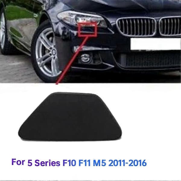 par forlygtevaskerdæksler til forkofanger til 5-serie F10 F11 2011-2016 forlygtedyse 511180486 Black