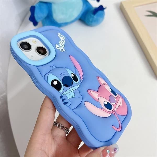 【03】(Til iPhone 11 Pro) Lilo og Stitch Silikone Cover Mobiltelefoncover Stitch